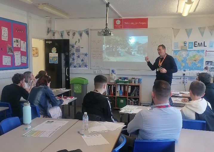 Yesterday <a href="/CUScarborough/">CU Scarborough</a> came to speak to our law and politics students. They heard first hand stories of the criminal justice system and practiced completing police witness statements. They also learnt about life in higher education and courses available