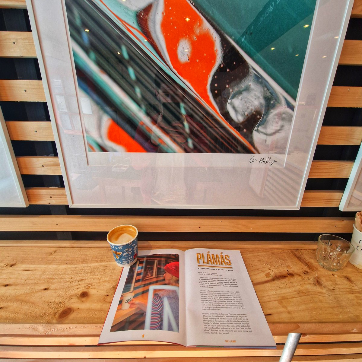 ThisIsGalway's tweet photo. Pick up a FREE copy of This Is Galway issue #27 in bars, cafés, gift shops & theatres all over the city. It's full of class interviews, event guides, local art and tips for places to eat and drink in Galway City and beyond🍸🍜🎶
@PalasGalway @EanGalway #coffeewerkandpress #plamas https://t.co/HWpldwWZTO