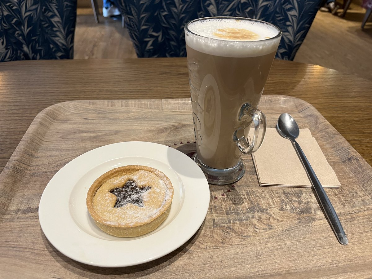 First mince pie of the year <a href="/CostaCoffee/">Costa Coffee</a>