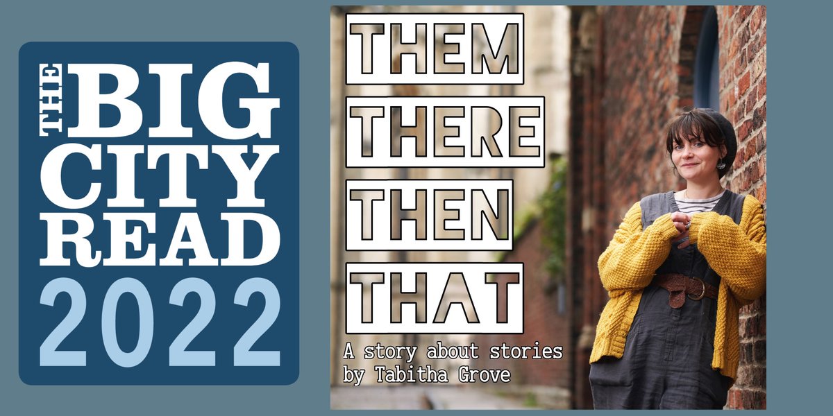 Join #BigCityRead #ArtistInResidence Tabitha Grove as she explores the beauty of the way everything holds a story. <a href="/cliftonlibrary/">We're not here anymore- formerly Clifton Library</a> on 19 October eventbrite.co.uk/e/them-there-t… @SLAPyork  #ExploreTogether <a href="/YorkLitFest/">York Literature Festival 📚</a>