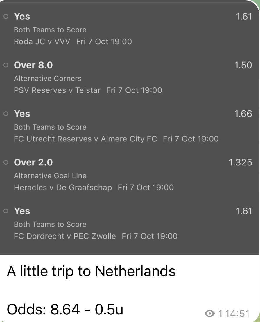 DubsandTrebs's tweet photo. Todays delights
#Betoftheday
#DailyDub
#Accumulator
Good luck https://t.co/9wEkuB9IAR