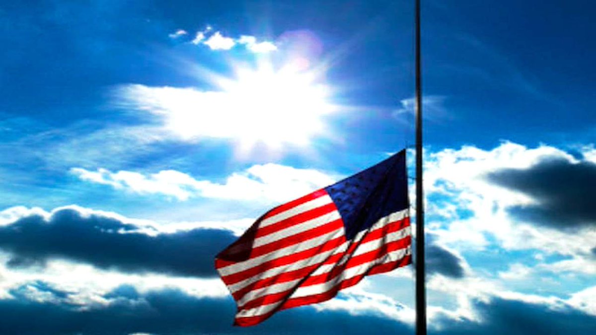 Flags to half staff on Sunday.

In accordance to Public Law 107-51, the American flag should be lowered to half-staff on Sunday, October 9, 2022 from sunrise to sunset in observance of National Fallen Firefighters Memorial Service.