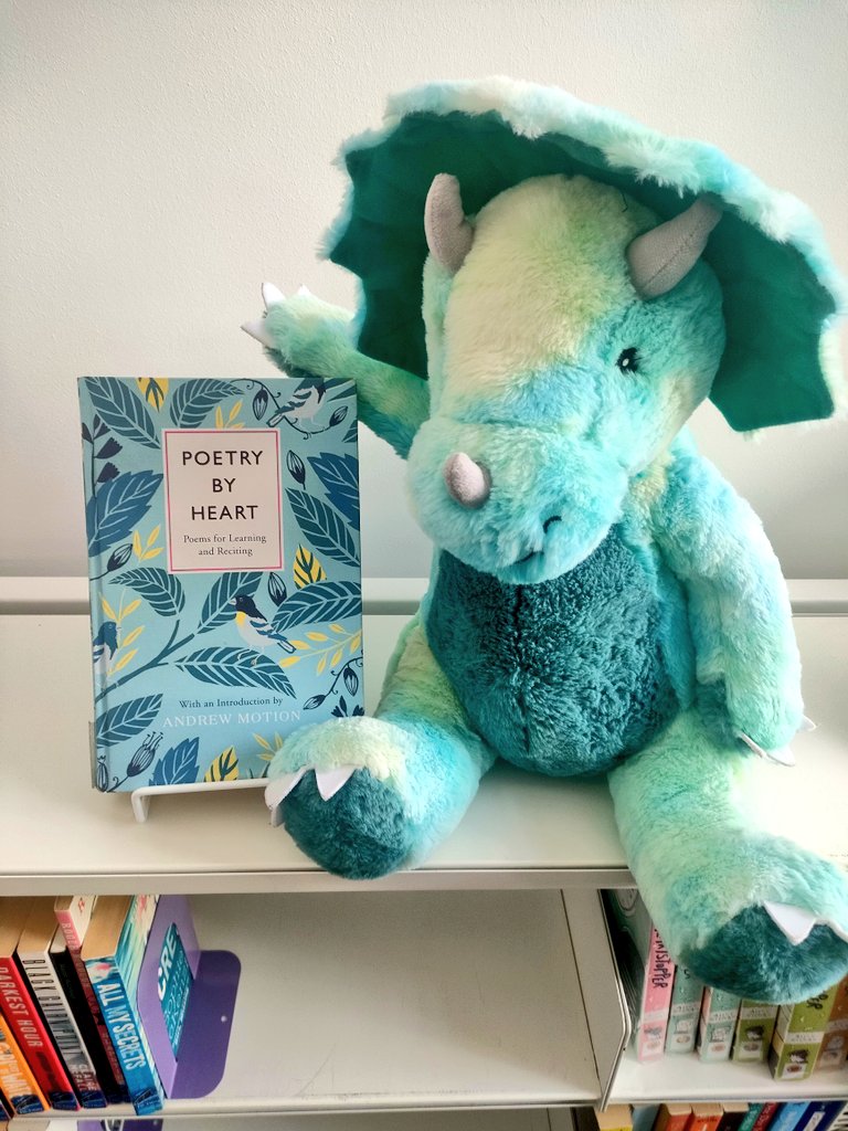 RHC_Library's tweet photo. Yesterday was National Poetry Day and Digby was celebrating by reading a collection of his favourites📝

#LibrariesWeek really has shown Digby how much variety there is in the Reaseheath library! Come down and have a look for yourselves📚

@Reaseheath 
@UCReaseheath https://t.co/xSwcB8PoB5