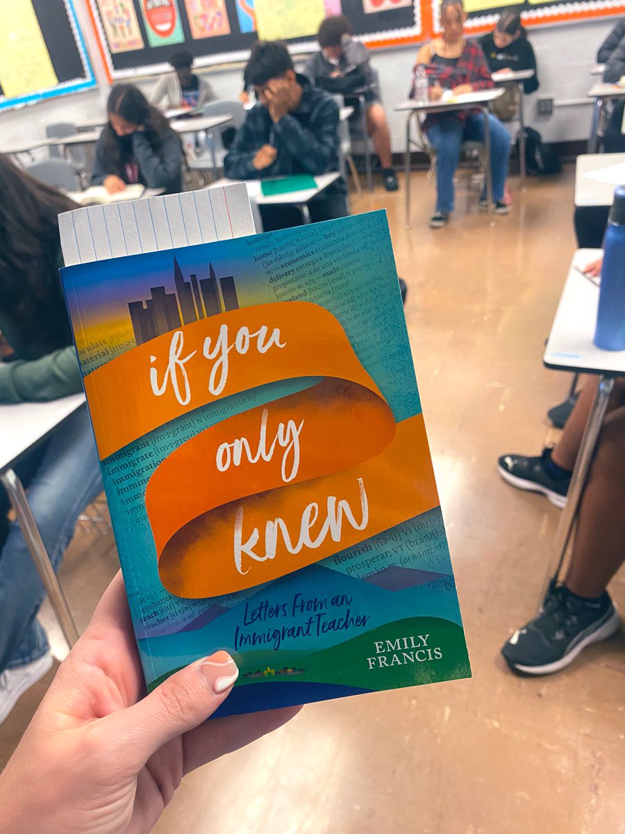 Model model model! 

I always model independent reading with my students while they read. 

Today, I’m so excited to finally start my friend @emilyfranESL’s #IfYouOnlyKnewBook 👏🏻📚