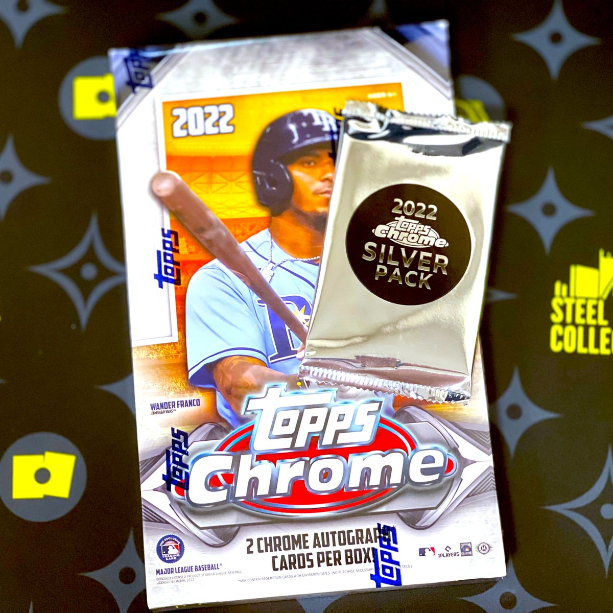 SCCTradingCards's tweet photo. ⚾️ MLB POSTSEASON GIVEAWAY ⚾️

SCC is giving away a 2022 Topps Chrome Baseball Hobby Box AND Chrome Silver Pack! To enter:

1) RETWEET &amp; LIKE
2) FOLLOW @SCCTradingCards
3) TAG 3 friends

One winner announced 10/10. Must be following to win!

#Topps #ToppsChrome #Postseason @Topps https://t.co/fD8JuRlaxe