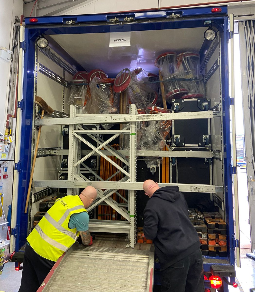 CypherMedia's tweet photo. Our final truck is fully loaded. Next stop, Berlin!🇩🇪 https://t.co/KsrQXq4QYt