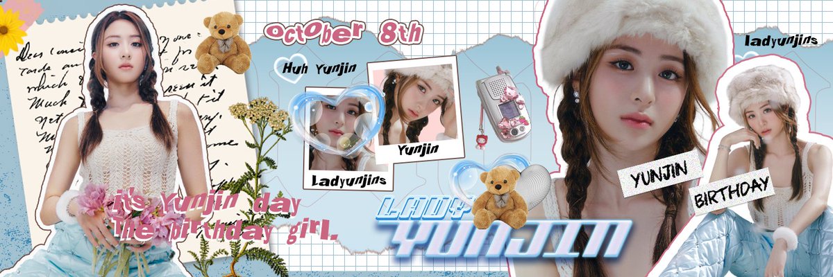 Iadyunjins's tweet photo. The certainly long day has eventually came. It’s important to celebrate! We made twibbon with joyous heart and soul to celebrating Yunjin’s special day. Everyone is welcome to join us in having a blast. Let’s draw your profile with icy blue!

❄| https://t.co/bIGsKM54xv https://t.co/n8alM6meAX