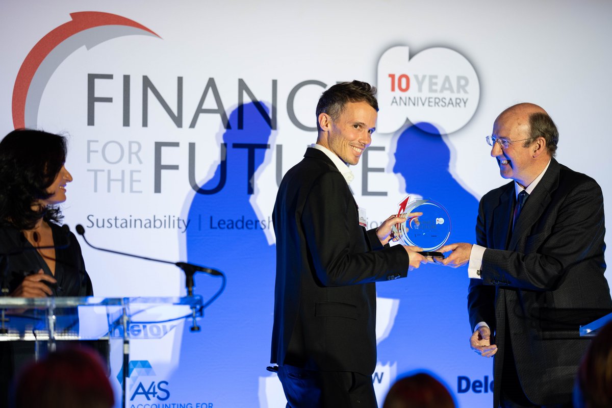 Highlight of the week for the MMMM team – our campaign won the ‘Driving Change in the Finance Community’ title at this year’s Finance for the Future Awards 🌍💰 Thank you for the recognition @princesa4s @ICAEWSustain @DeloitteUK #F4TF2022 #SustainableFinance