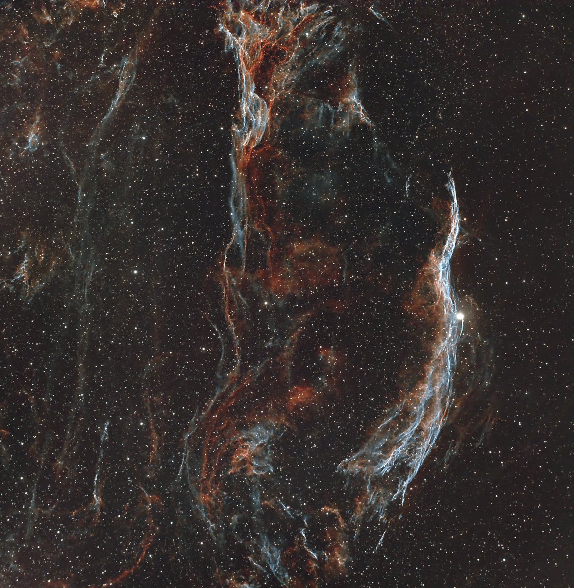 hanahanamaron13's tweet photo. 10/3にIC1396の後に撮ったNGC6960
F3のおかげかそこそこ写ったのではないかと思うふ😆
#FSQ106ED
#F3RD
#ASI 533MCPRO
#OPTLONG
#Lextreme
#自宅ナロー https://t.co/IwE3wq6pTD