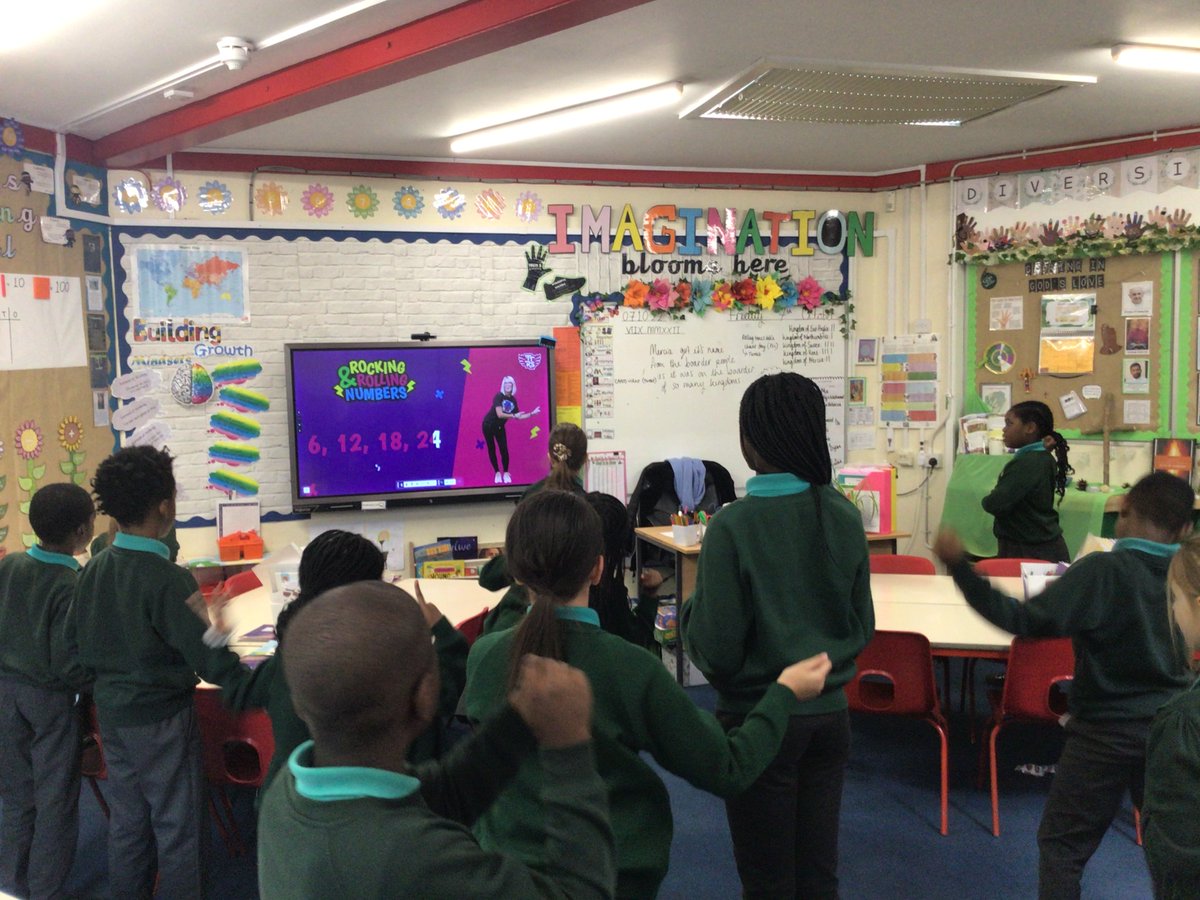 StPatricksNotts's tweet photo. Year 4 rock'n'rolled to the 6 times table beat for today's times table focus! @TTRockStars #rollingnumbers https://t.co/6ze7ecFEMl