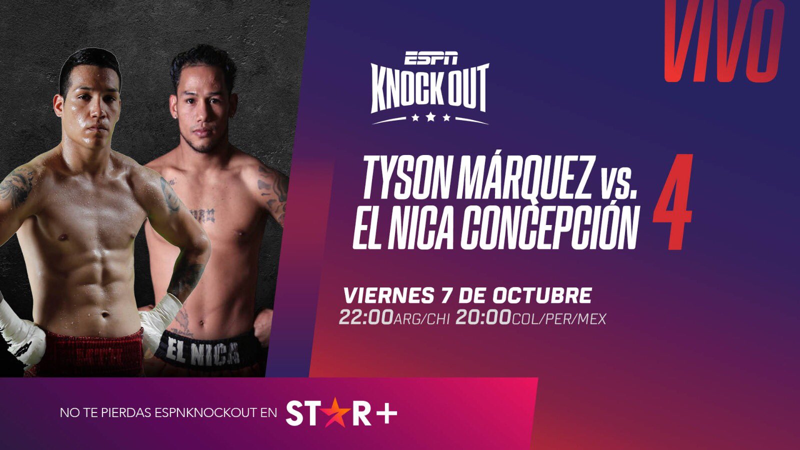 Tyson Márquez vs Nica Concepción