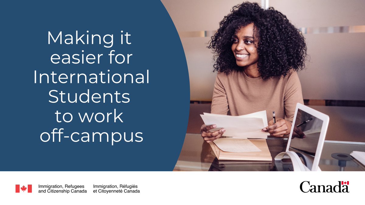 International Students: we are temporarily lifting the 20-hour-per-week cap on the number of hours that students in Canada are allowed to work off-campus while class is in session: canada.ca/en/immigration…
 
(thread⬇️)