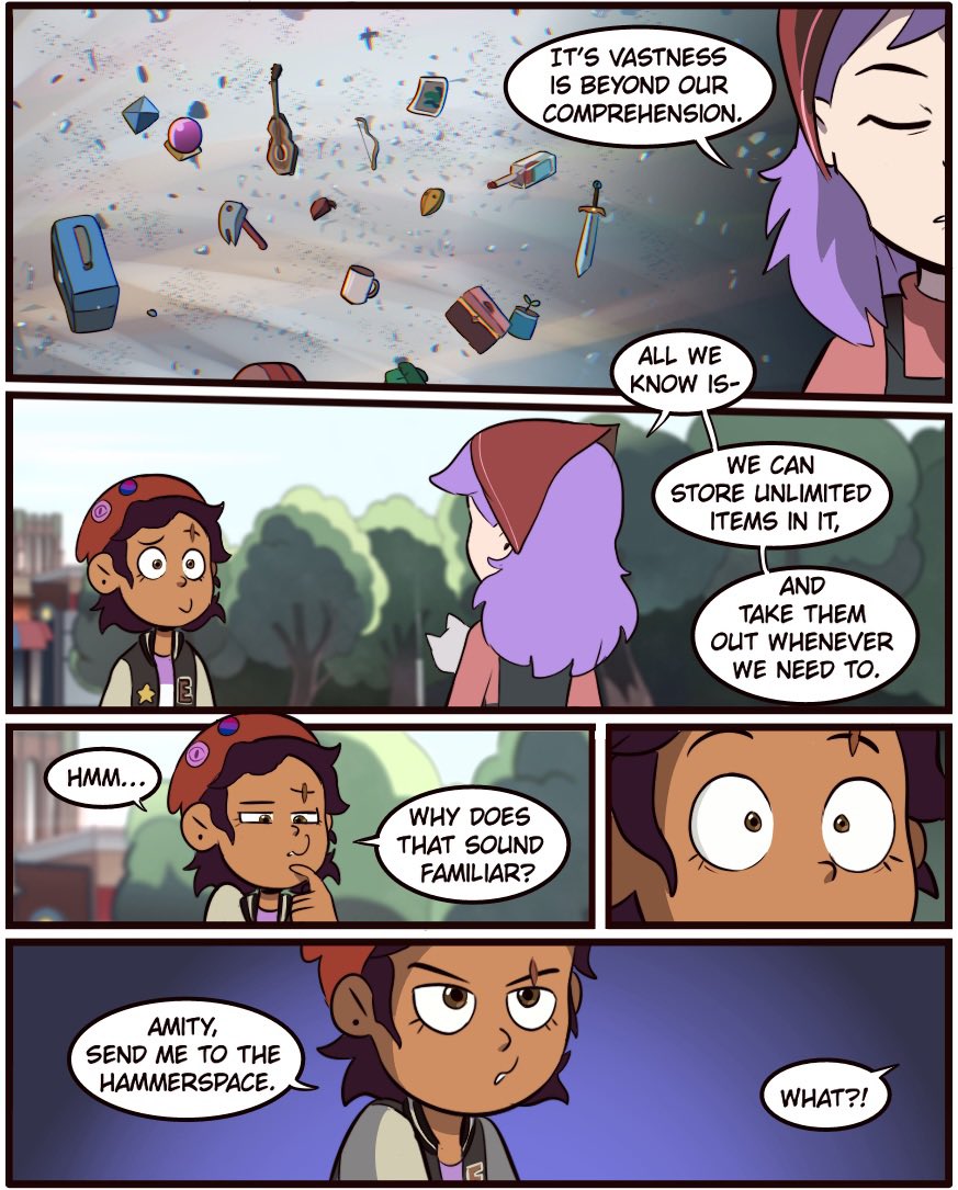 MoringmarkMark's tweet image. Hammerspace #TheOwlHouse #toh