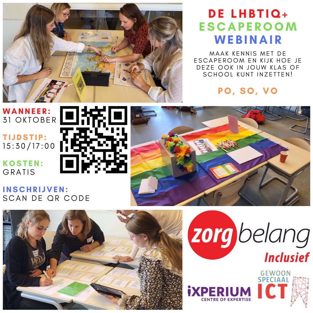 Gewoon Speciaal ICT (@gsict) on Twitter photo Graag brengen we deze bijeenkomst van <a href="/Zorgbelangincl/">ZorgbelangInclusief</a> en <a href="/iXperium/">iXperium/Centre of Expertise Leren met ict</a> onder de aandacht: Graag brengen we deze bijeenkomst van <a href="/Zorgbelangincl/">ZorgbelangInclusief</a> en <a href="/iXperium/">iXperium/Centre of Expertise Leren met ict</a> onder de aandacht: