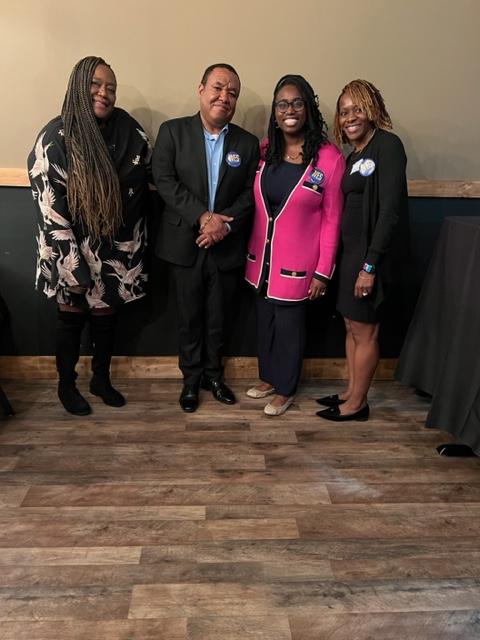 voteforjenwhite's tweet photo. THANK YOU to everyone for coming out last night! A big thanks to our sponsors: @SpeakerAJones, @BenBrooksSr, @votensp, @BaltCoExec and @SamayKindra. And thanks to Grind & Wine for your hospitality. It was truly a delicious evening! #JenForTen #District10UnityTeam https://t.co/c2vIv6SSJm
