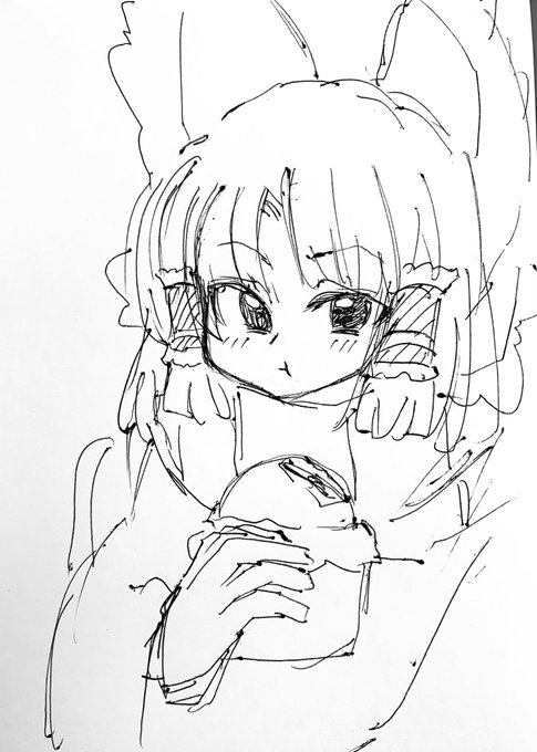 ボールペンで落書きくらげ🖊 