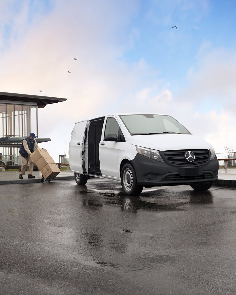 MBvansUSA's tweet photo. When you experience the smooth performance of a Mercedes-Benz Metris, you're also driving down your van's Total Cost of Operation.
#mercedesbenz #mercedesbenzvans #mercedes #benz #mbvans #mercedesbenzvansusa #vanlife #RVPartner https://t.co/kK9VRHrI90