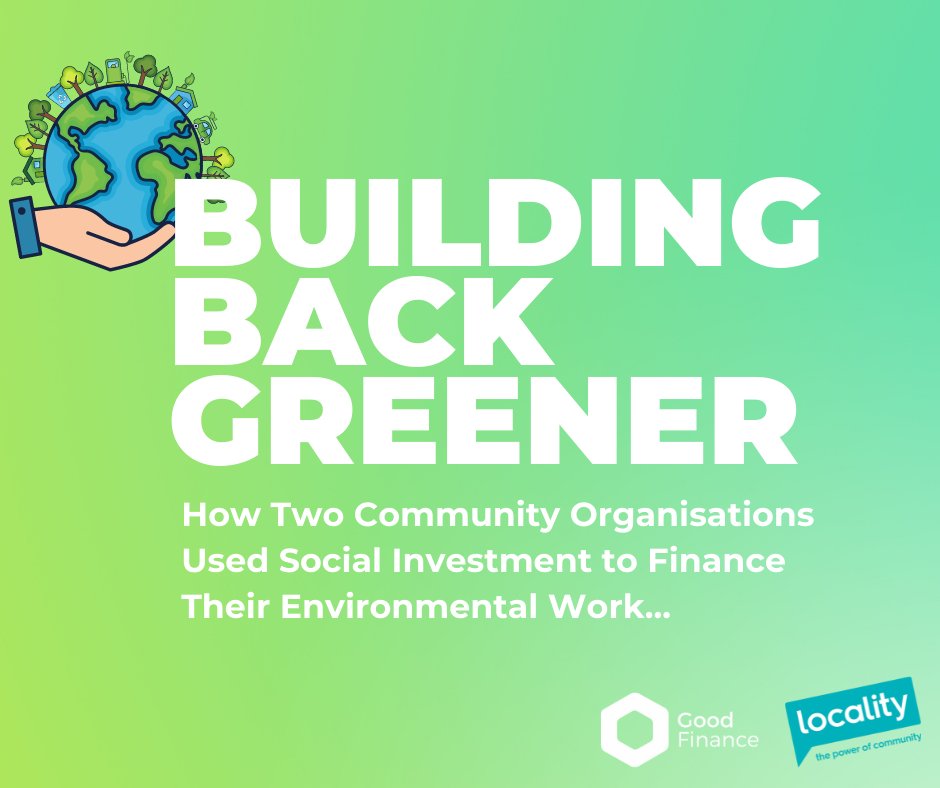 GoodFinanceUK's tweet photo. "The type of funding we received was transformative and really moved us to the next level in our growth process..."
This recent guest blog from Hannah at @Localitynews explores how 2 community organisations used #SocailInvestment to finance their work 👇
https://t.co/EjjeLeRHXD https://t.co/LMp67APjTg