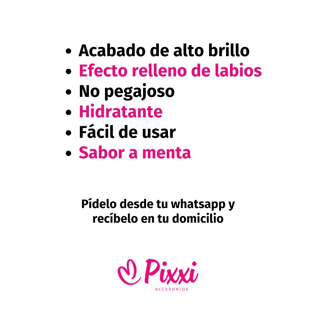MexicoPixxi's tweet photo. ↘️¡Un tono perfecto para todos los días!😍

Este brillo de labios voluminizador #SleekyKiss crea audazmente la apariencia de labios más llenos con un cosquilleo tentador en un acabado brillante y reluciente 

🌸Pídelo ya👇
✅WhatsApp https://t.co/TUbw2kjQOZ https://t.co/lPLmJu0hVk