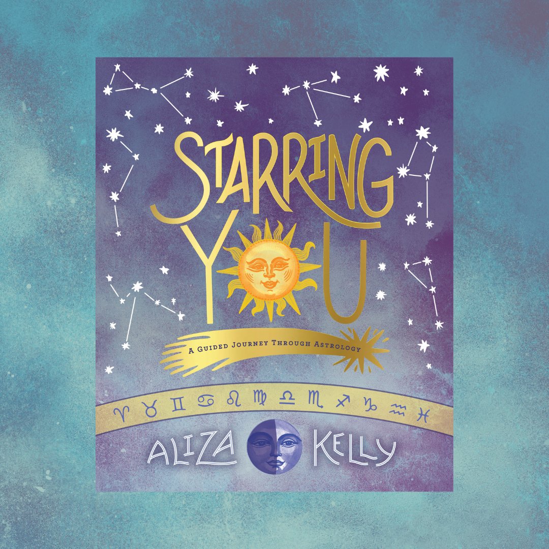 littlebeebooks's tweet photo. Gain wisdom from the planet and understand your place in the zodiac with #StarringYou #AGuidedJourneyThroughAstrology from astrologer @alizakelly. By the time you’re done reading, you’ll have finished a beautiful cosmic portrait of you!✨
#BeeAReader🐝 https://t.co/89M2cjOF3U