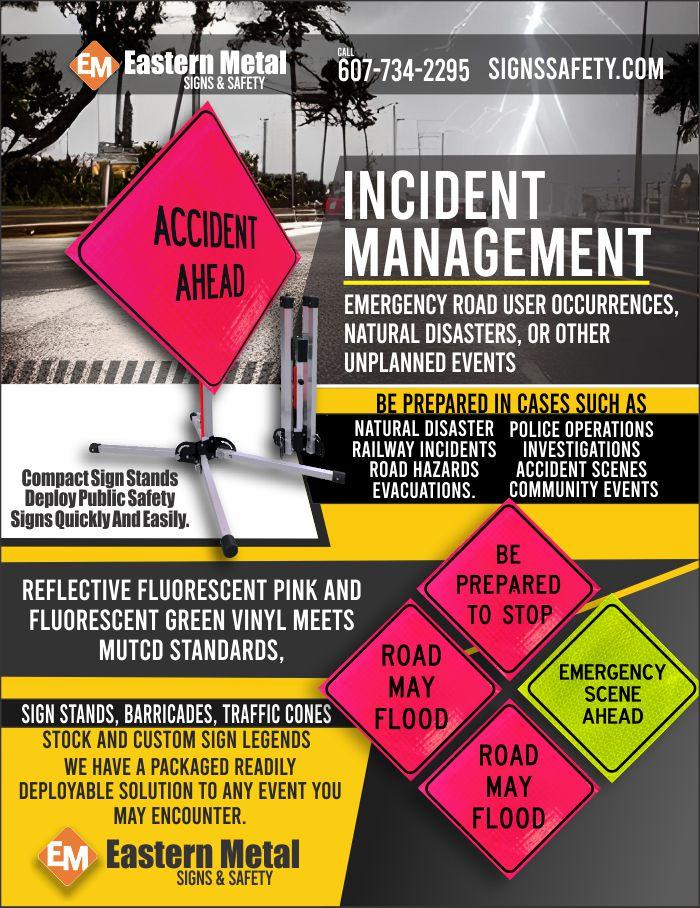 emsignssafety's tweet photo. Signs, Barricades, Traffic Cones, and Reflective Clothing top the list of products we offer for Natural Disaster and Critical Incident Management. https://t.co/D4UV74FXgU 
#criticalincident  #emergencymanagement #firstresponder #publicworksflorida #naturaldisaster #ian https://t.co/M39frXr3E2