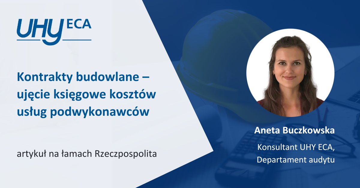💡 Jak poprawnie ująć w księgach #rozliczenia finansowe związane z usługami realizowanymi przez podwykonawców? 

Więcej w naszym artykule dla <a href="/rzeczpospolita/">Rzeczpospolita</a>  ⬇
bit.ly/Aneta-Buczkows…