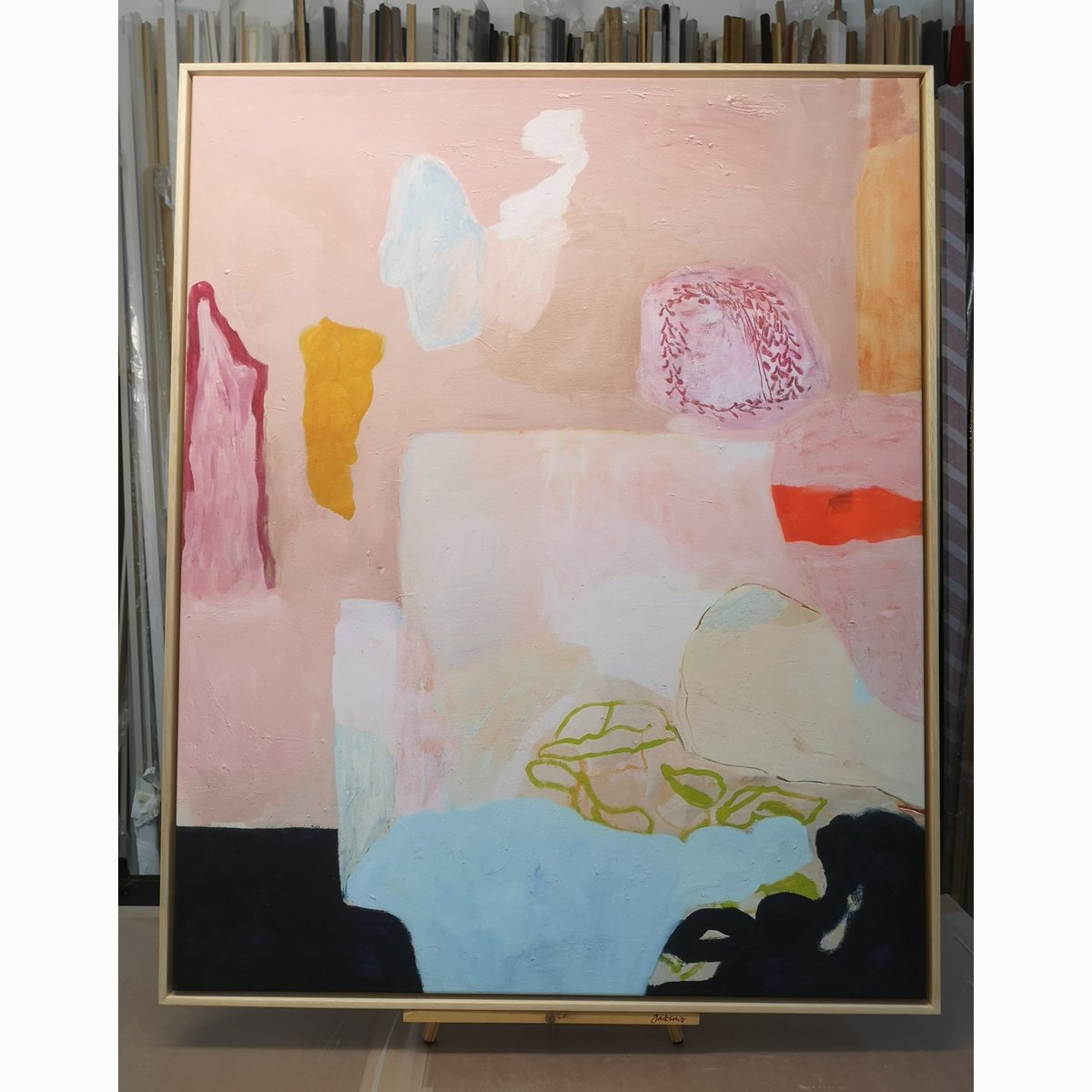 UniqueArtsUK's tweet photo. Love a good abstract painting. And this one looks lovely in a box frame.
#fineartframes #shopsmall #trustedframers #bespokeframe #brightonframing #brighton #abstractpainting https://t.co/e31K83FIsR