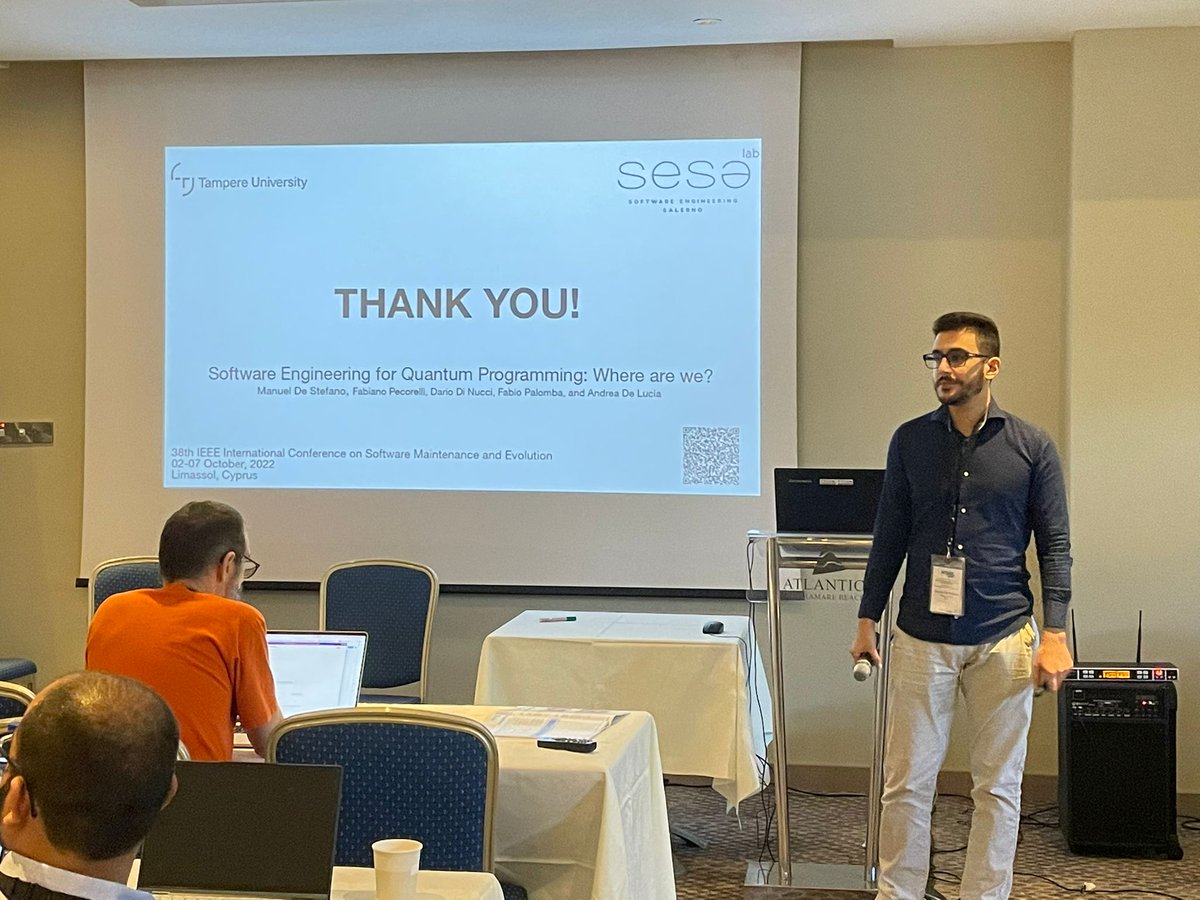 Manuel De Stefano (@manueldestefan0) on Twitter photo About to catch my flight and leave #cyprus, after a wonderful experience at <a href="/IEEEICSME/">IEEE ICSME 2025</a>! Special thanks to <a href="/FabianoPecorel1/">Fabiano Pecorelli</a>
@dardin88 <a href="/fabiopalomba3/">Fabio Palomba</a> <a href="/AndreaDeLucia12/">Andrea De Lucia</a>
Have a look at the paper here:
mdestefano.github.io/publication/20… About to catch my flight and leave #cyprus, after a wonderful experience at <a href="/IEEEICSME/">IEEE ICSME 2025</a>! Special thanks to <a href="/FabianoPecorel1/">Fabiano Pecorelli</a>
@dardin88 <a href="/fabiopalomba3/">Fabio Palomba</a> <a href="/AndreaDeLucia12/">Andrea De Lucia</a>
Have a look at the paper here:
mdestefano.github.io/publication/20…