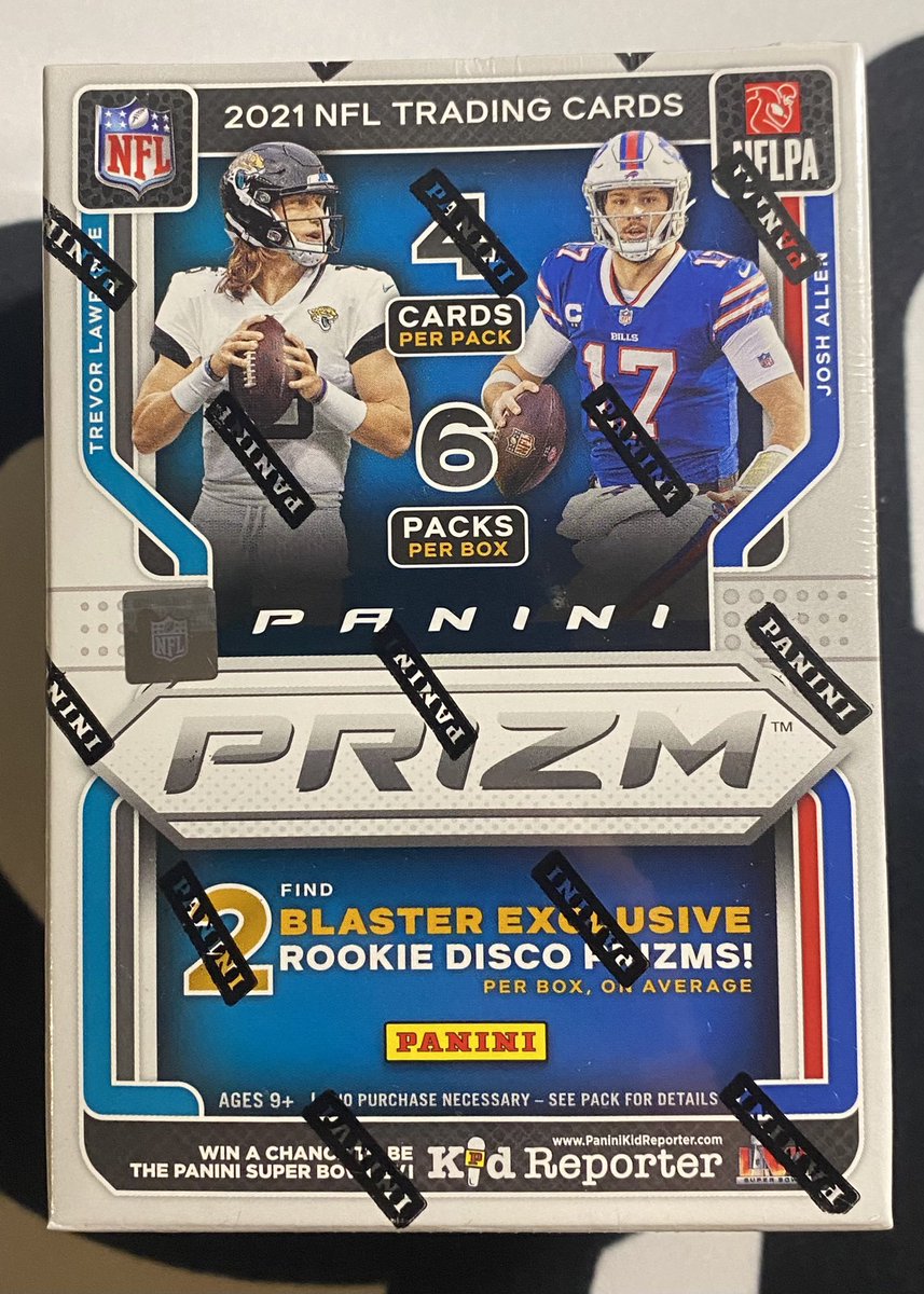 ChaseCards5's tweet photo. 2021 Prizm Football 🚨

Mega $85 - 8 available
Blaster $35 - 7 available 
Hanger $30 - 18 available

Add $5 for shipping if buying one item
Free shipping on multiple!

Take the whole lot for $1400
@sports_sell https://t.co/7tgoyktYw5