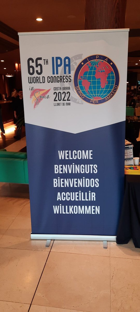Het wereldcongres van de International  Police  Association  is vanmiddag officieel afgesloten. Dank aan de IPA Spanje voor de uitstekende organisatie.