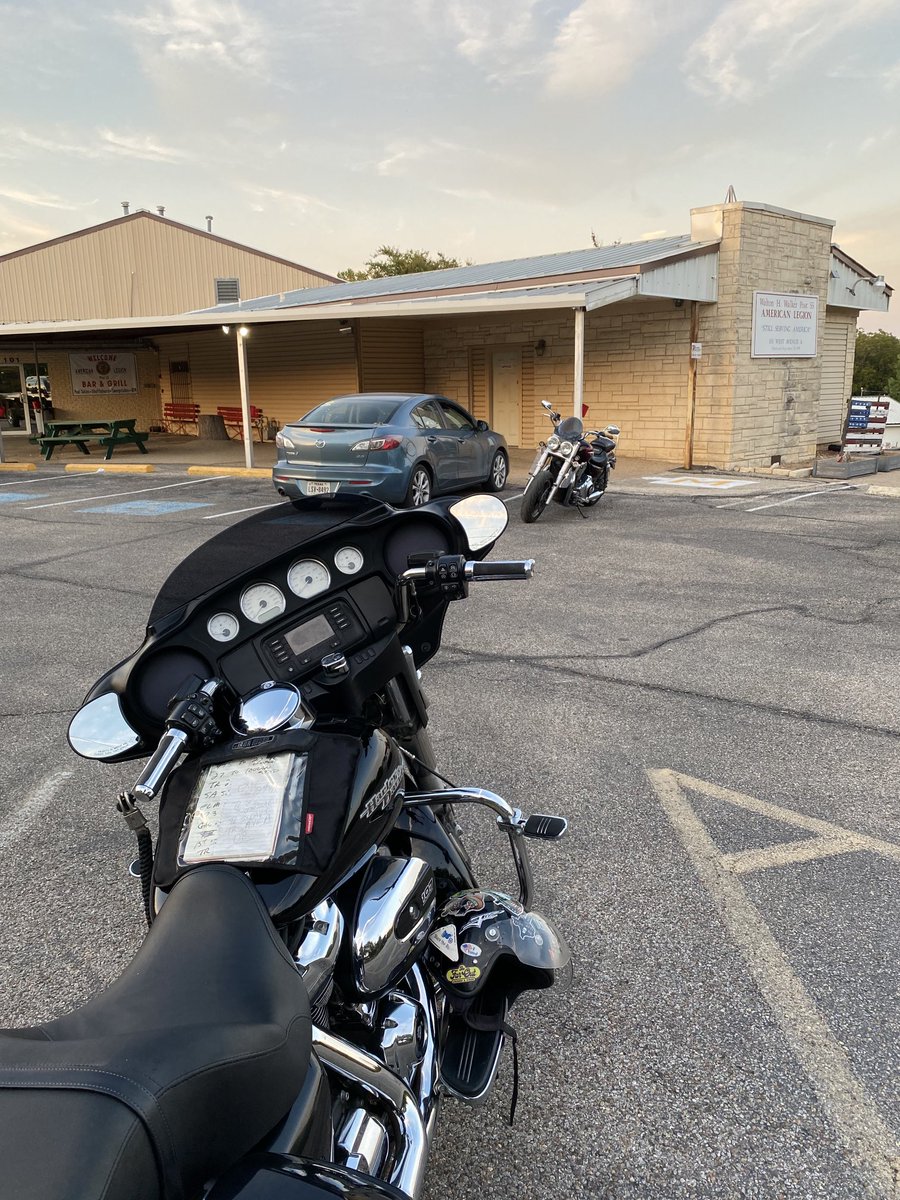 popslow69's tweet photo. Did a RIDE up to Belton last night. #texasabate #centraltexaschapter at AL Post 55. 150 miles in all. HOME SAFE PRICELESS RIDE SAFE RIDE FREE https://t.co/Pf3sevEh4j