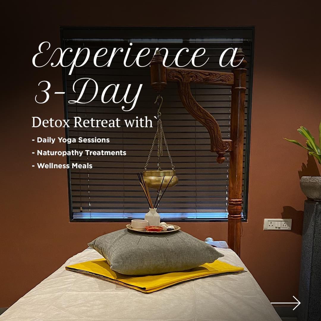 tattvats's tweet photo. Cleanse yourself inside out and heal your mind, body and spirit holistically by going on a 3-day detox retreat at Fazlani Natures Nest.
#detoxretreat #detox #booknow #Detoxpackage #detoxify #detoxing #detoxification #detoxifying #FazlaniNatureNest #Wellnesscentre #Wellness https://t.co/daaYAvOqiP