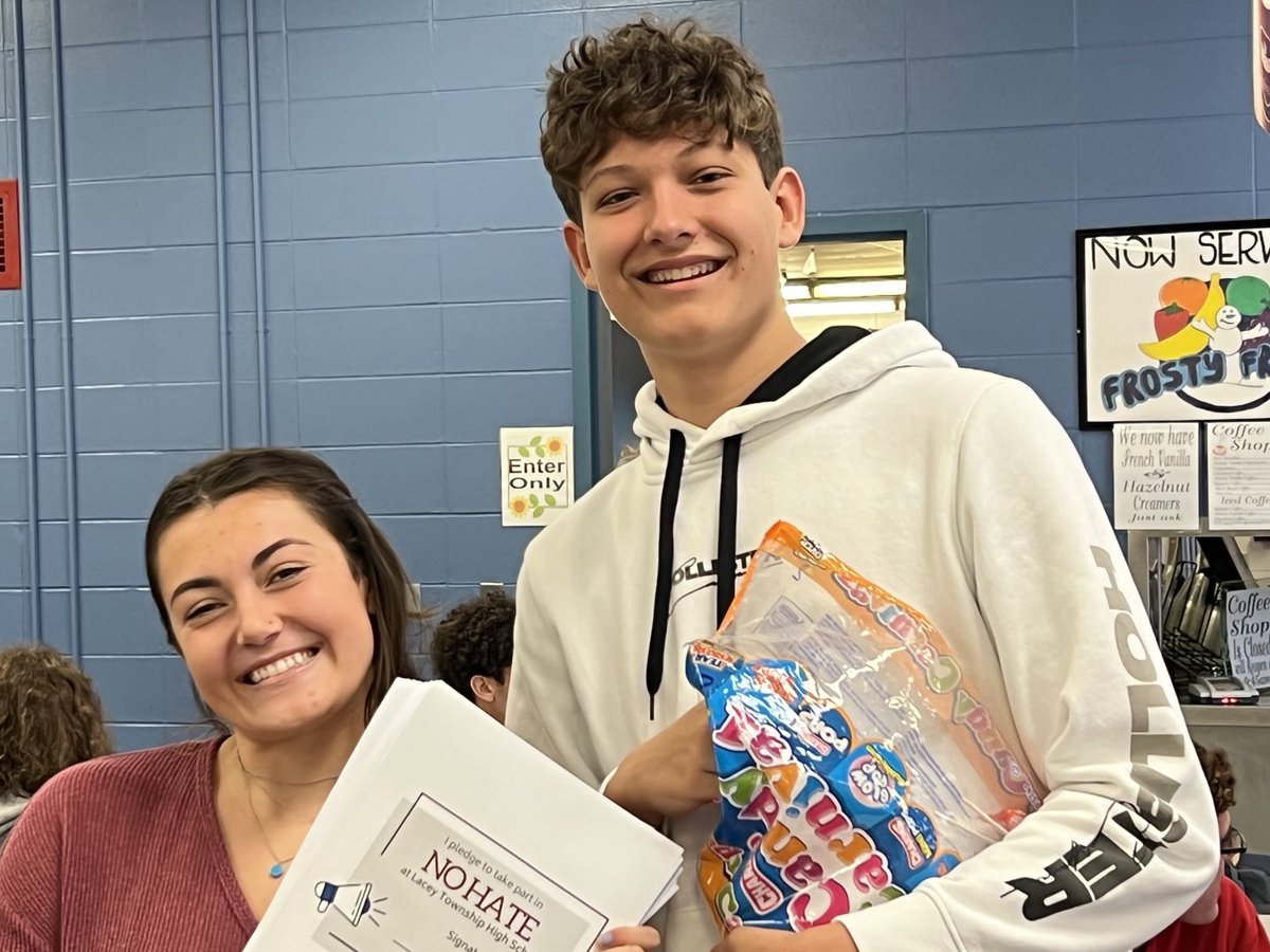 LTHS had a great Week of Respect! Thanks to Ms. Winkle, our students lead a No Place For Hate pledge signing! Can’t wait to see what other activities the 🦁 will coordinate throughout the year. <a href="/LTHSfieldhockey/">LaceyFieldHockey</a> <a href="/ADL/">ADL</a> <a href="/PrincipalLTHS/">Mr. Jason King</a> @LTHSAngelo