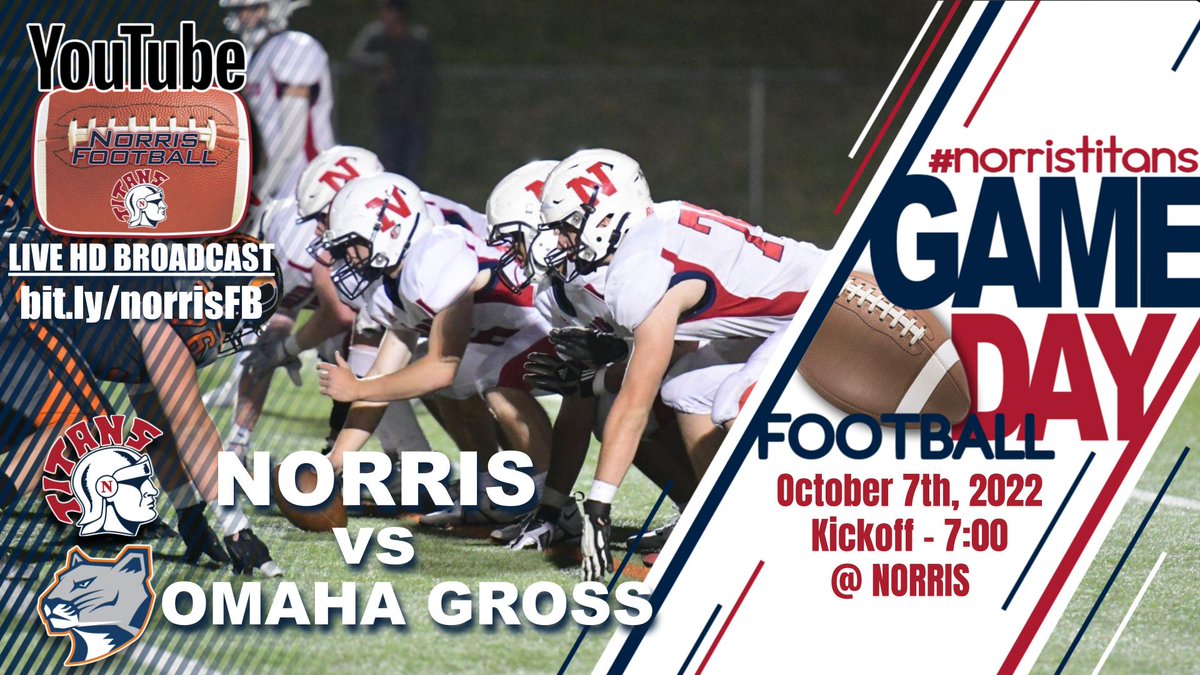 NorrisFootball's tweet photo. GAME DAY!!!🏈
GOING TO NEED A LOUD CROWD FOR THE GAME TONIGHT! #TbT #RISE #Brotherhood #WIN https://t.co/nGjalZBUm0