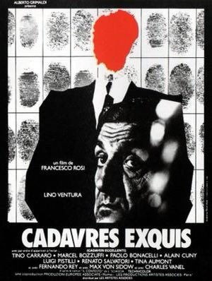 Cine_maniac's tweet photo. Suite : *Le 16 novembre, reprise en salles @lesacaciasfilms également d’un autre film de #FrancescoRosi : Cadavres exquis (1976) avec Lino Ventura. https://t.co/piD1lBmqQB