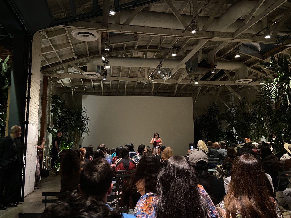 cherokeefilm's tweet image. We’re honored to have been invited to the #SpiritRangers cast and crew party last night! We can’t wait for everyone to see the incredible outcome of all the hard work that our #IndigenousFilm community has poured into this series.