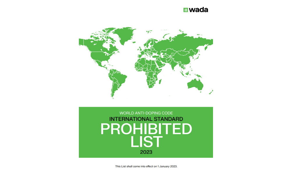 IBSFsliding's tweet photo. .@wada_ama Prohibited List for 2023 has been released
https://t.co/ffZh83VeoR
.
#slideclean https://t.co/hEl4TkeAdb