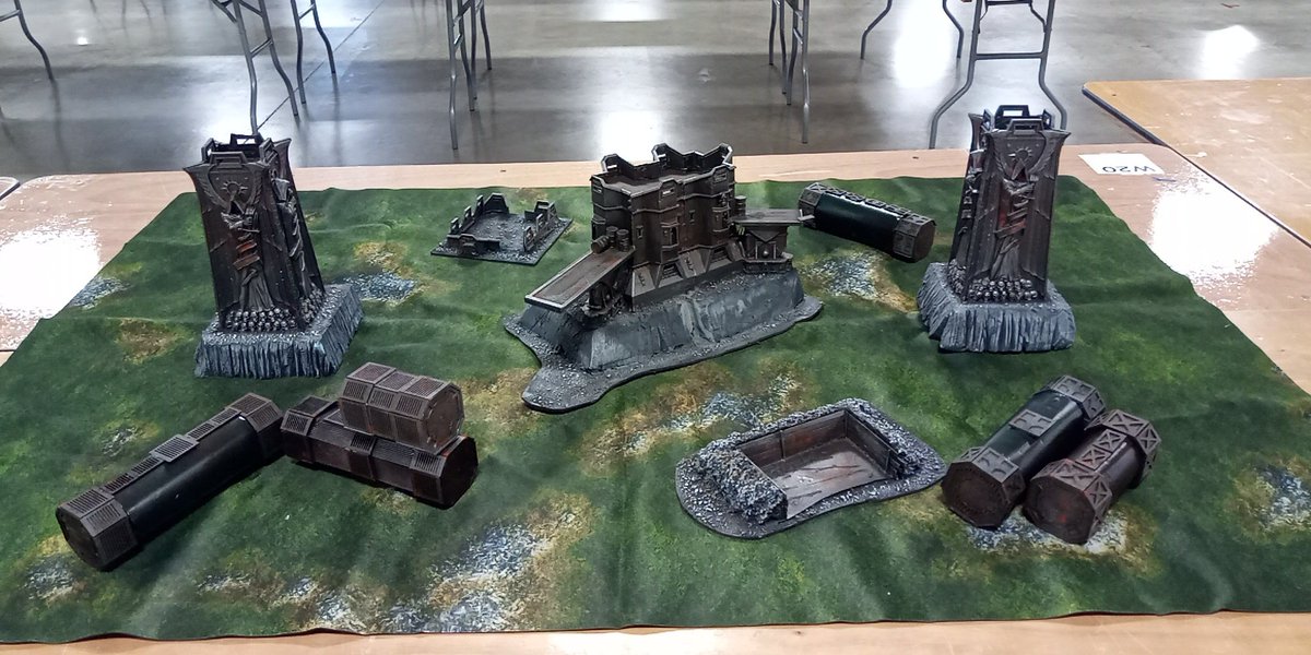 ODTGaming's tweet photo. Thanks to @KromlechEU for sending us Imperial Supply Crates for @FlatCon 50k event they look nice in Dark Angels colors!
#flatcon2022
#kromlech
#imperialsupplycrates
#flatcon
#warhammer https://t.co/x37VsluDHR