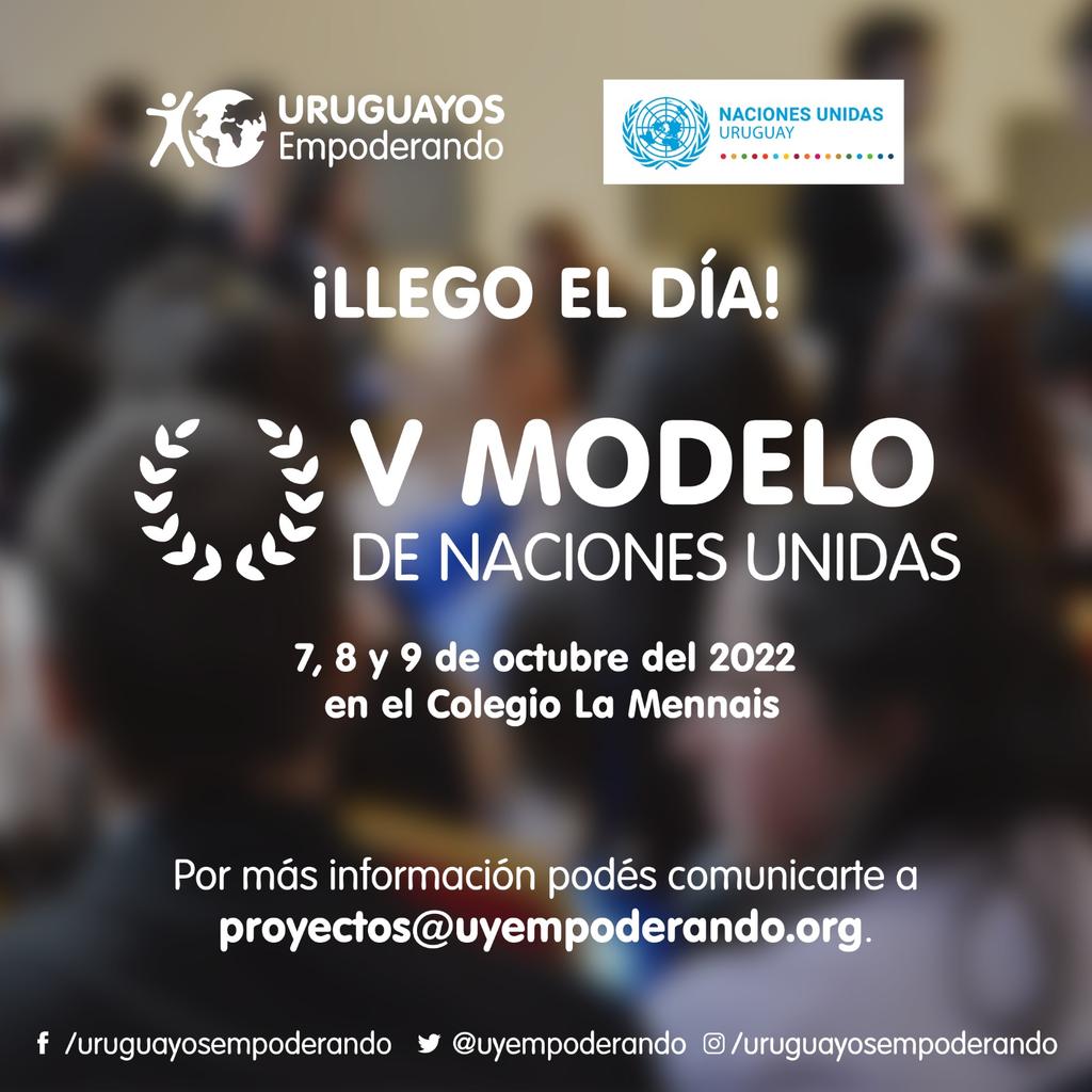 uyempoderando's tweet photo. ¡Llegó el día!

Hoy nos volvemos a encontrar para vivir el #VMNU de Uruguayos Empoderando🥳

Esperamos que estén tan contentos/as como lo estamos nosotros/as🙌🏻

Los esperamos a las 15.30hs, en el Colegio La Mennais🧡 https://t.co/muQvUwU1l0