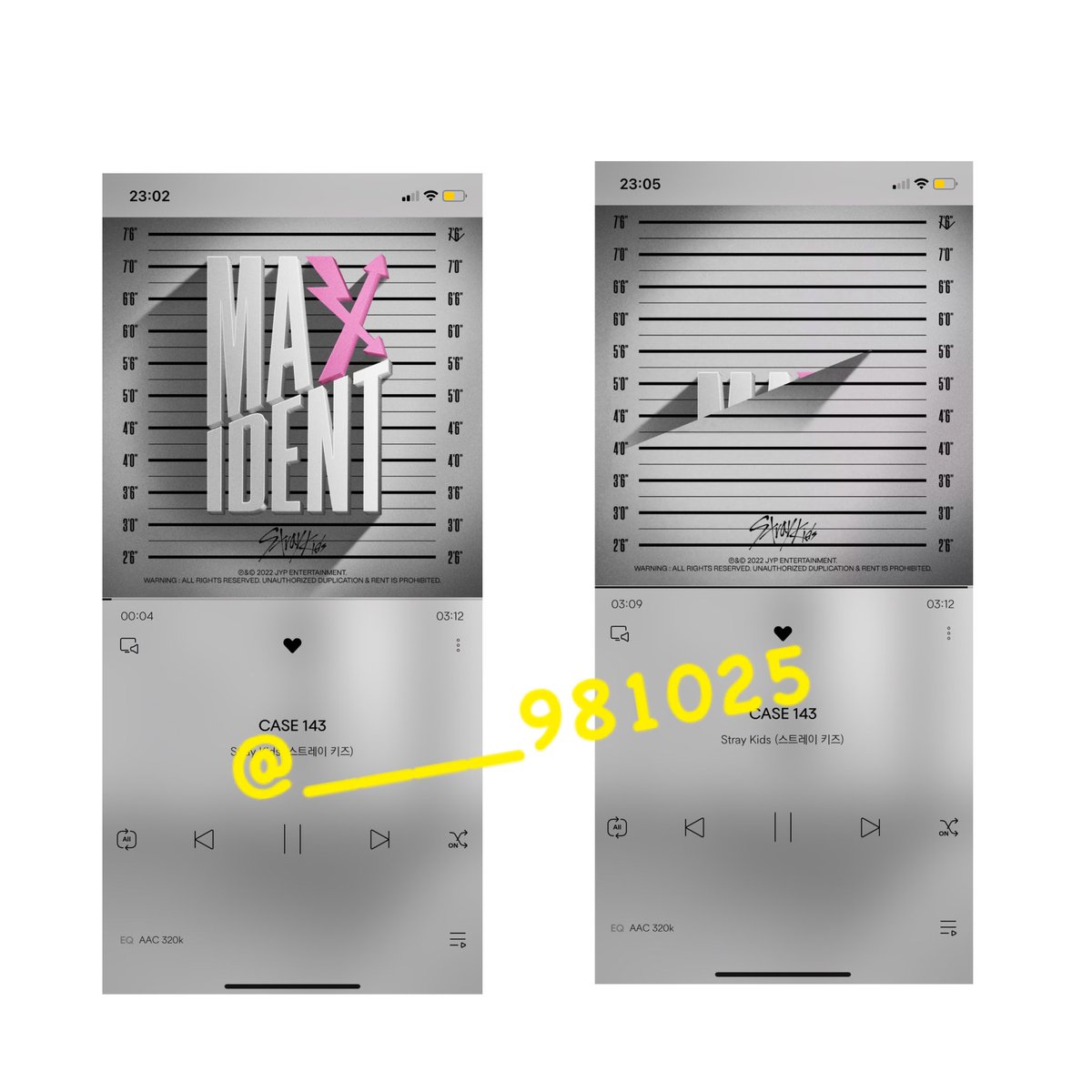 _____981025's tweet photo. 🐞23:00

#StrayKids           #스트레이키즈           
#MAXIDENT          
#CASE143          
#CASE143_BurningTime
#StrayKidsComeback
#YouMakeStrayKidsStay https://t.co/2WjitXOQaN