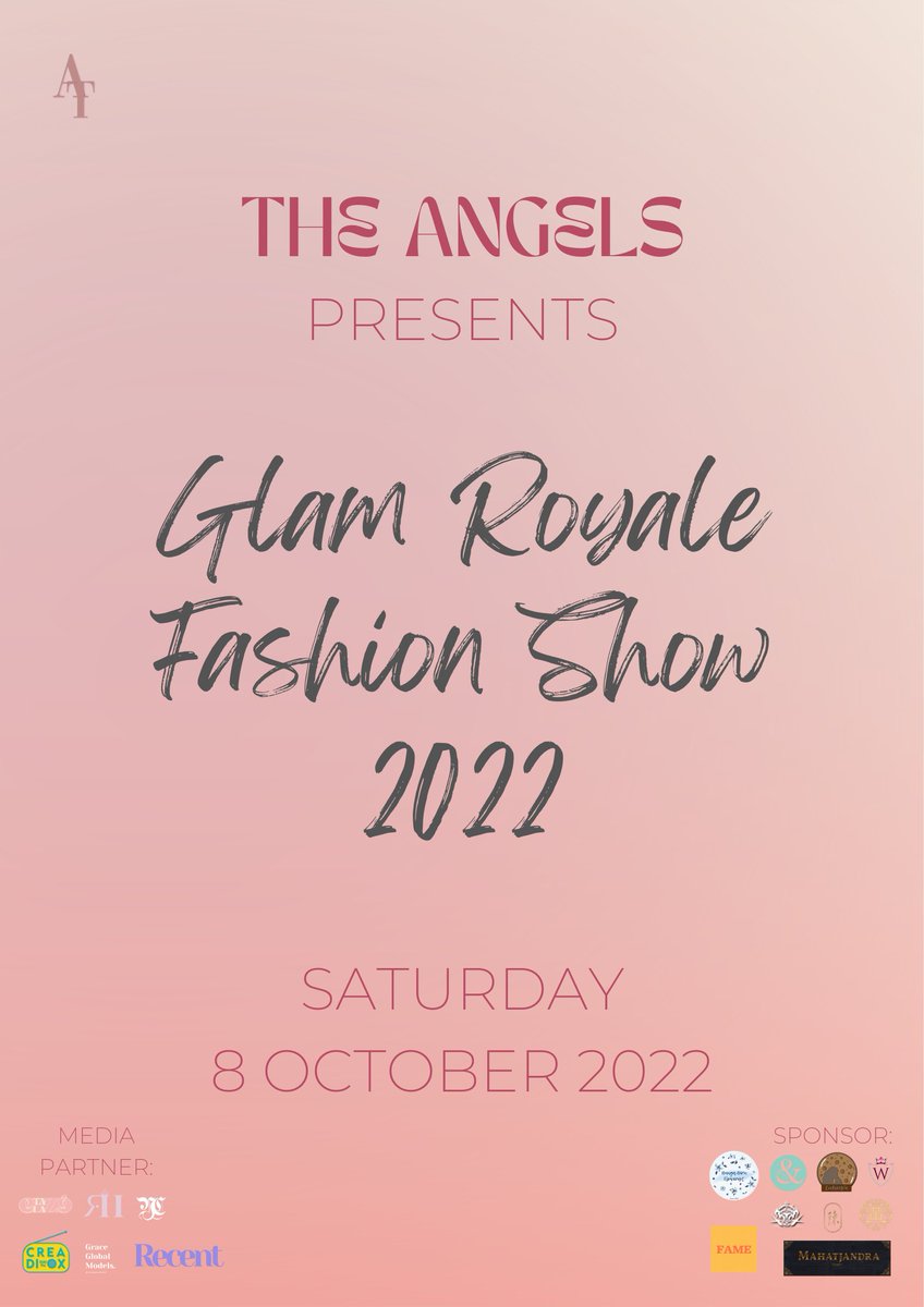 ⠀⠀⠀ 
⠀⠀⠀ 
⠀⠀⠀ 𝗧𝗵𝗲 𝗔𝗻𝗴𝗲𝗹𝘀
⠀⠀⠀ presents:

⠀⠀⠀ 𝙂𝙡𝙖𝙢 𝙍𝙤𝙮𝙖𝙡𝙚
⠀⠀⠀ 𝙁𝙖𝙨𝙝𝙞𝙤𝙣 𝙎𝙝𝙤𝙬
⠀⠀⠀ #𝑮𝑹𝑭𝑺𝟐𝟎𝟐𝟐
⠀⠀⠀
⠀⠀⠀