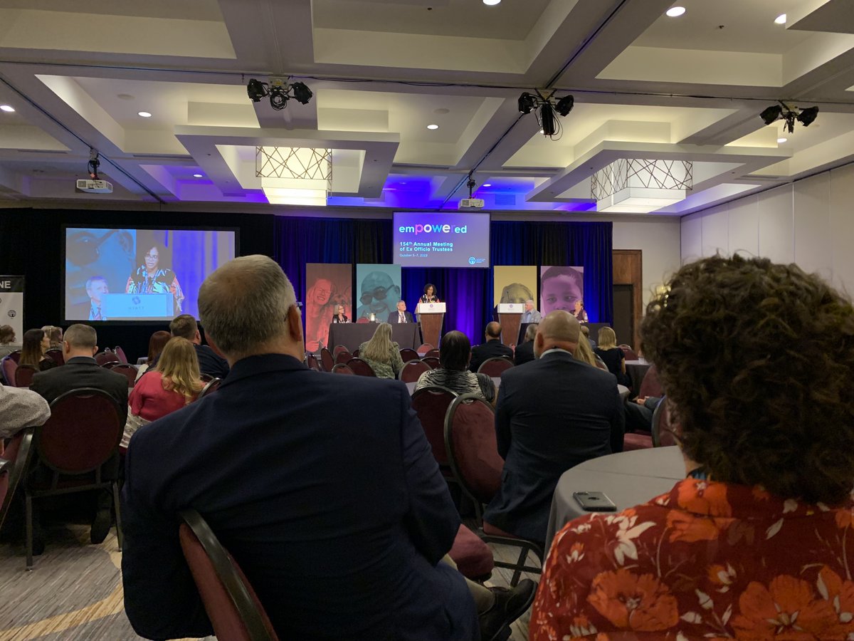 APHfortheBlind's tweet photo. Founder Monique Coleman shared powerful stories about the impact of the Homework Hotline on families in the face of distance learning and beyond as she accepted this year’s Navigator Award on behalf of VISTAS Education Partners. #APH22 https://t.co/At86IIsxMI