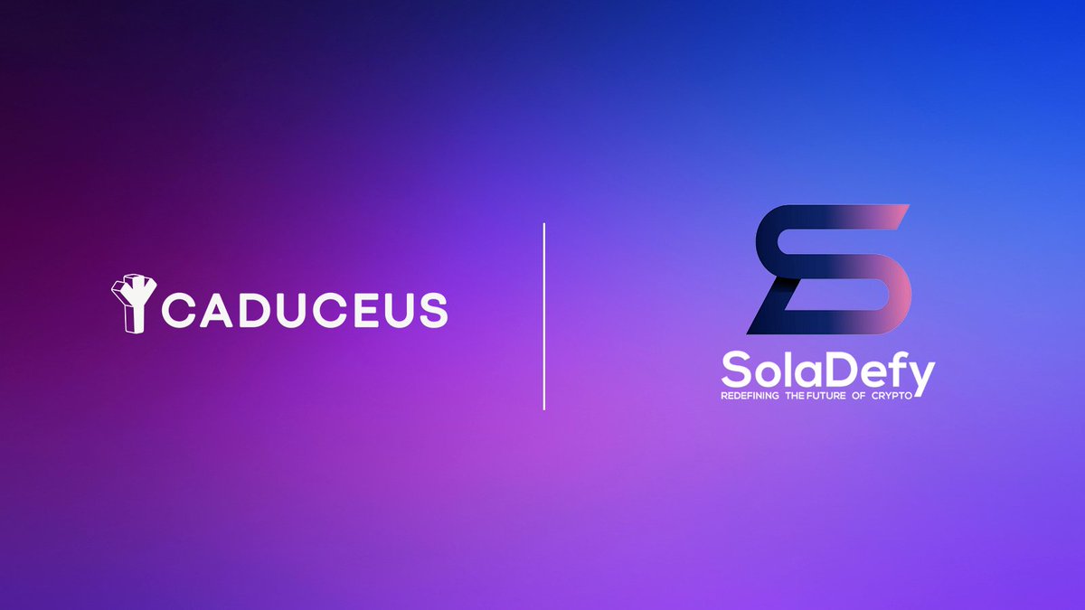 Caduceus_CAD's tweet photo. We're thrilled to announce that @soladefy has joined @Caduceus_CMP as an ecosystem partner! 🤝

#Soladefy is the #P2E #GameFi platform where gaming community can play their way to earn #IDO allocations and be an early-stage investor in the upcoming #GameFi projects.

#Metaverse https://t.co/YqOOxmecuc
