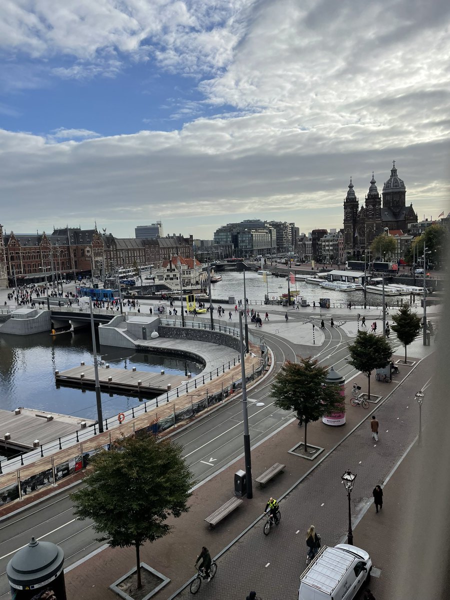 AmandaDaflos's tweet photo. ✈️ Next stop: Thrilled to have made it to #Amsterdam for @CityLab and excited for @publicinno to be working with @JimOnCities @rolandpersaud and the amazing @BloombergDotOrg team on several meaningful events for city innovators this week. Stay tuned! https://t.co/eRlabqC9xT