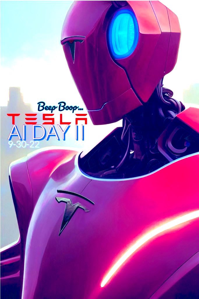 TeslaDarth's tweet photo. @elonmusk One of the SICCCEST DAYS IN HISTORY @Tesla #TeslaAIDay2
#Tesla
#RosieBot
#TeslaRosie ๐น๐โค๏ธ https://t.co/dxMZPDbmmO