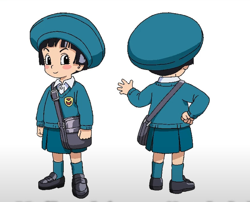 AnimeAjay's tweet photo. A Dragon Ball panel at Anitsuku 2022 reveals that Pan and Karin's design sheets in Super Hero were by Naohiro Shintani, and that the scenes around Cell Max beating down Piccolo were based on his rough layouts. They note it moved enough to be full KA and was very Shida-esque. https://t.co/fTpepT0To9
