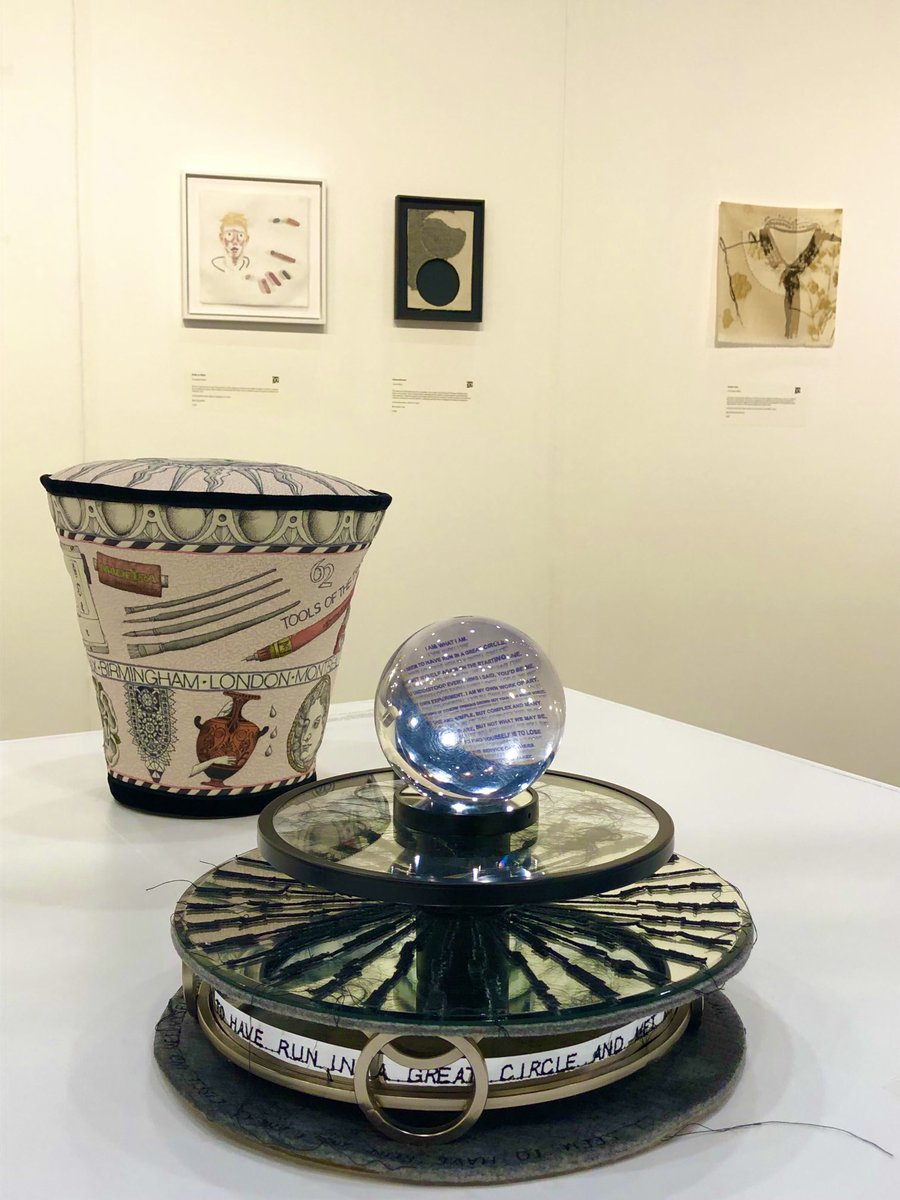 PereraSumi's tweet photo. EYE[I] AM WHAT EYE[I] AM #stitch #selfportrait #irisrecognition #dentalrecords #thumbprint at ESSENCE ⁦@62Group⁩ #international #textile #art #craft #62group @60 #anniversary ⁦@knitnstitchshow⁩ ⁦@Yourallypally⁩ till 9/10 Sun #quotes #hybrid #print #paper #artist https://t.co/4dfqLO4sxT