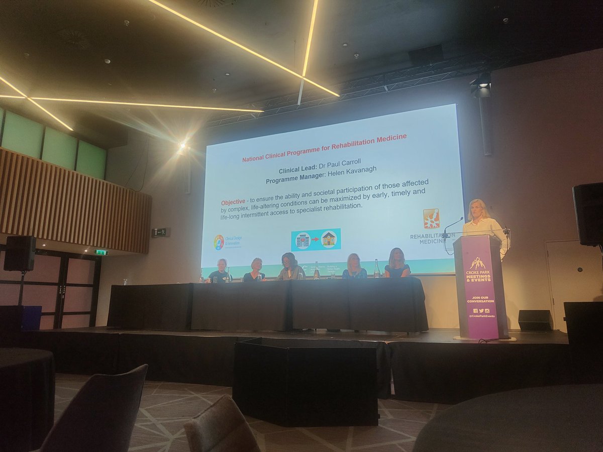Helen Kavanagh, @HSELive Programme Manager for NCP Rehabilitation Medicine discusses the #futureplans for #RehabilitationMedicine in Ireland #3RsBetterHealthNCP2022