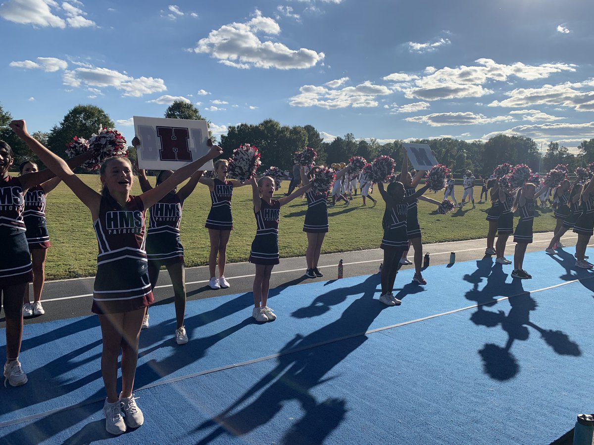 First game was a huge success! Great job ladies! <a href="/llbilyj/">Lisa Bilyj</a> <a href="/HMSPatriotsPTA/">Heritage Middle PTA</a> <a href="/Tambrina_/">Tambrina Onofre</a> <a href="/hmsathletics1/">Heritage Middle School Athletics</a> <a href="/HeritageMiddle1/">Heritage Middle</a>