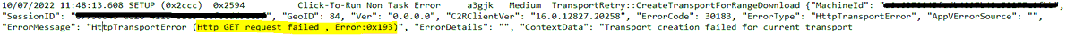 Anyone else seeing app install failures during Autopilot today?  Seems to be an issue with the Office CDN - we are seeing random 403 errors during the download of the Office content in multiple tenants.  #MSIntune <a href="/IntuneSuppTeam/">Intune Support Team</a>